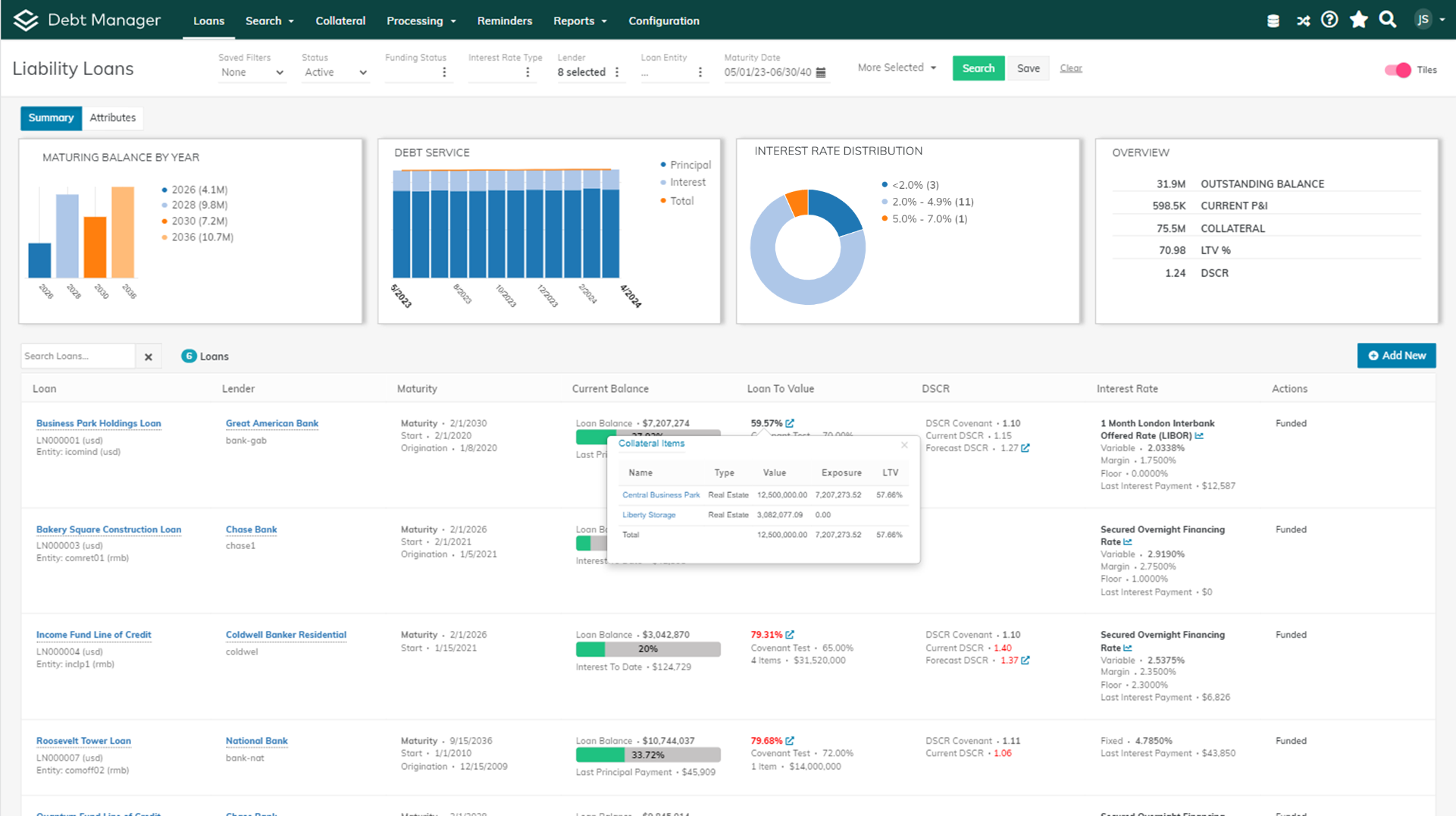 Debt - Home Dashboard - Desktop 1920x1080