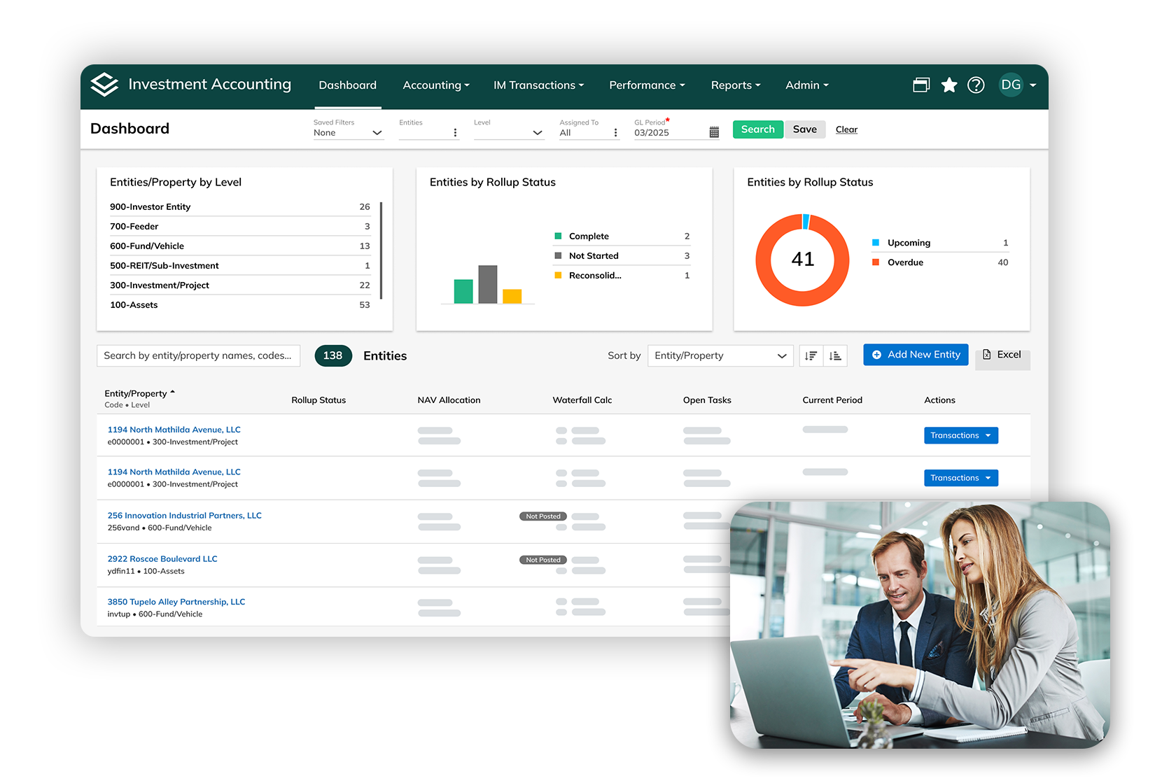 CRE Investment Accounting Software | Yardi Investment Management